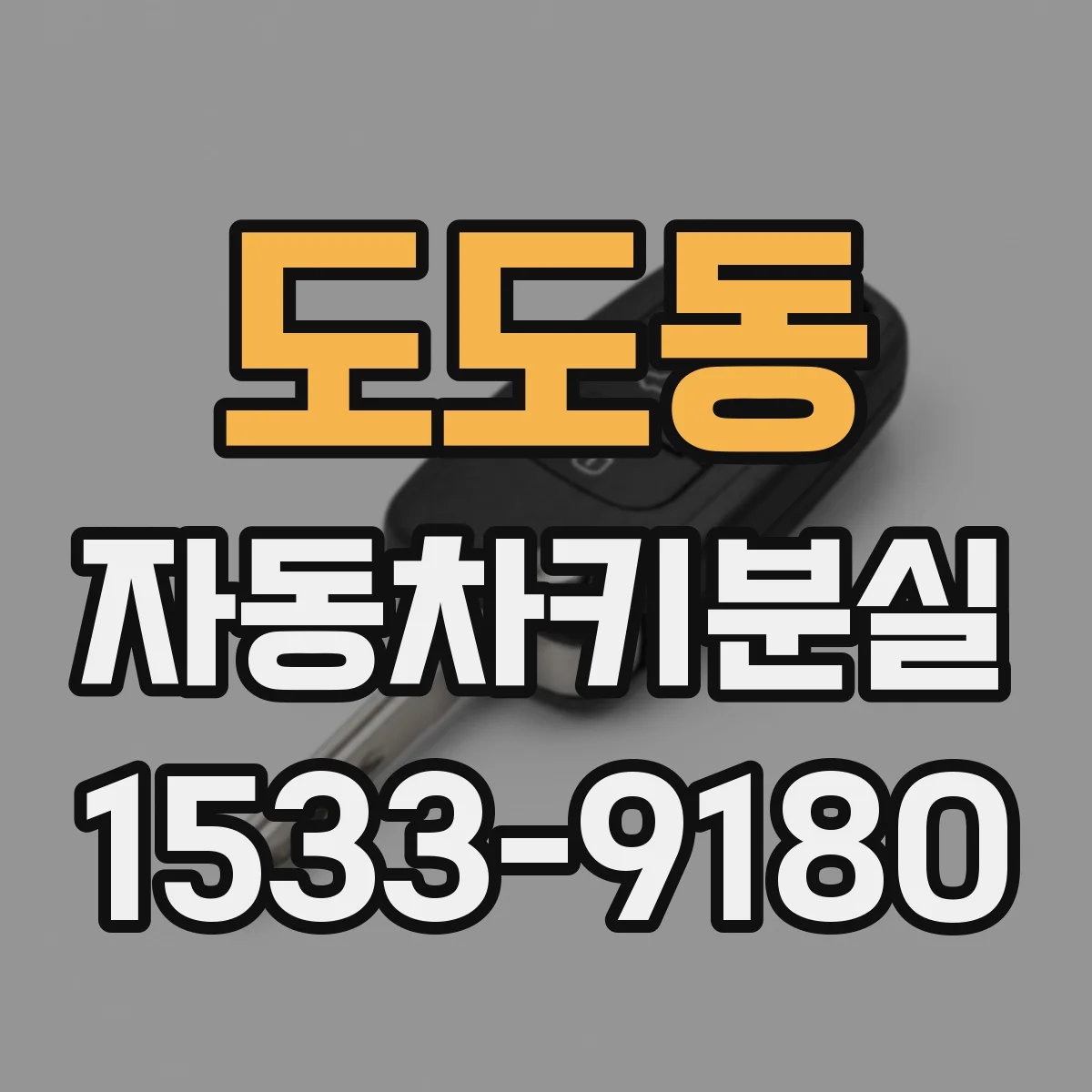 도도동 자동차키분실