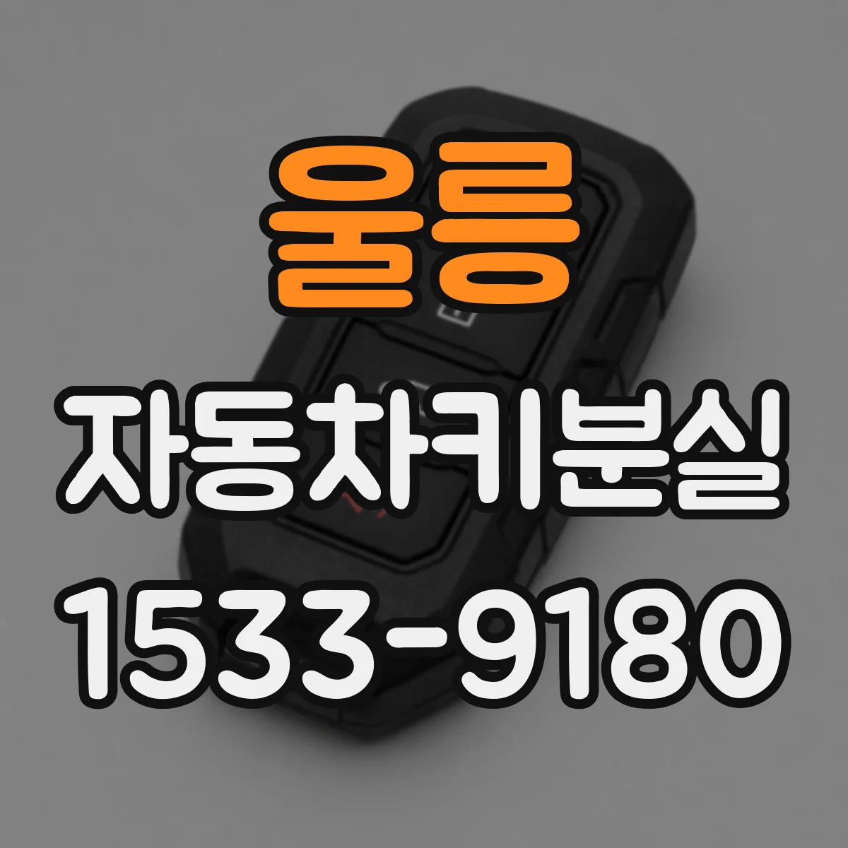 울릉 자동차키분실
