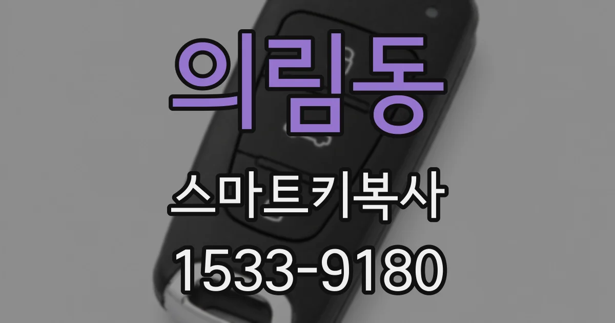 의림동 스마트키복사