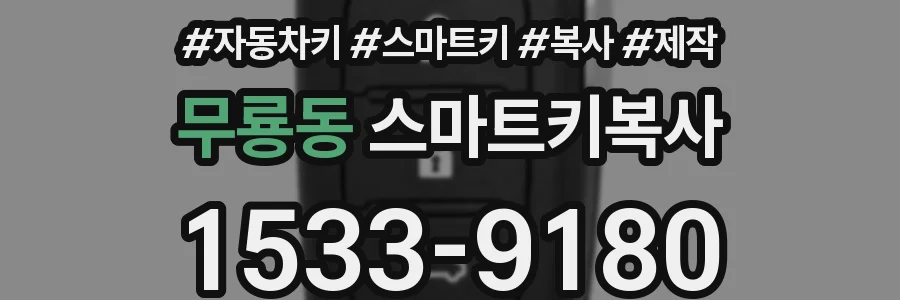 무룡동 스마트키복사