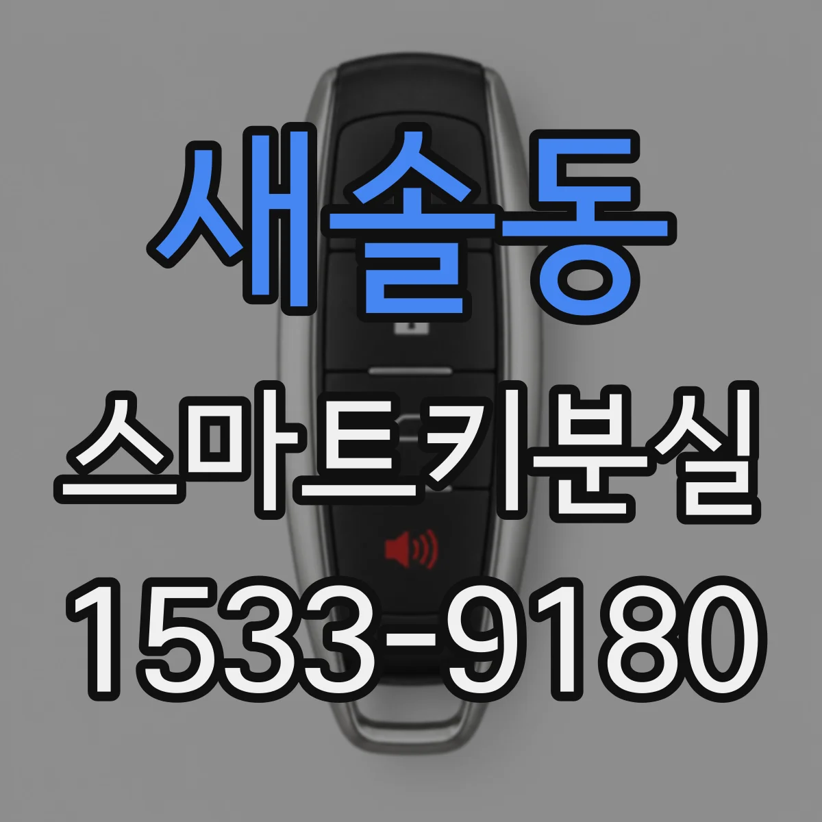 새솔동 스마트키분실