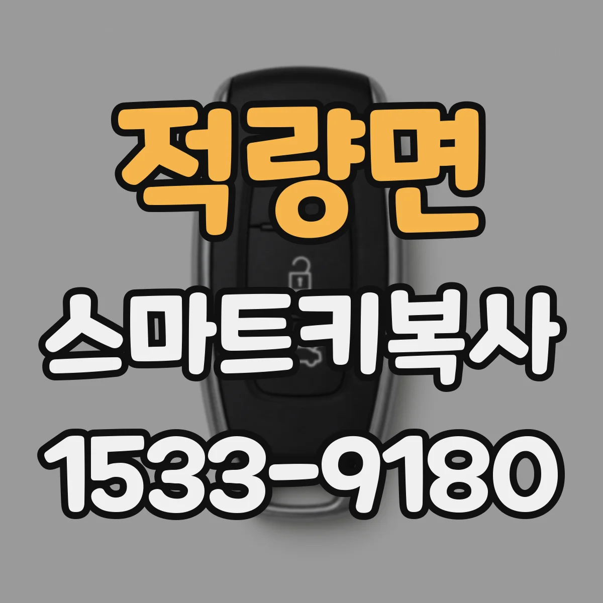 적량면 스마트키복사