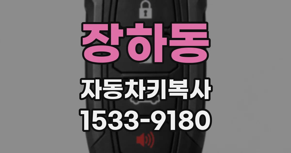 장하동 자동차키복사