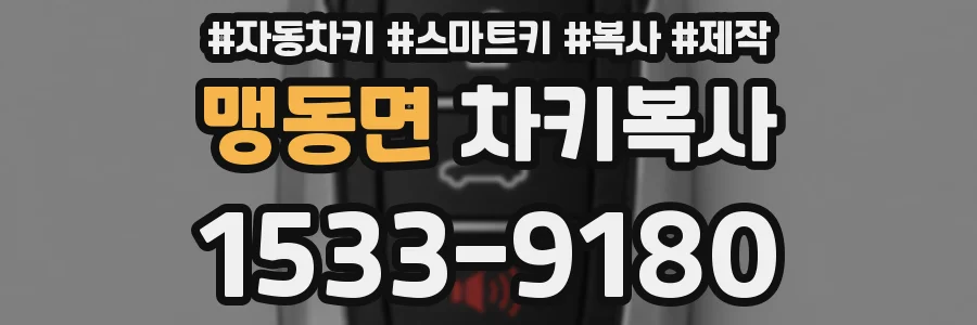 맹동면 차키복사