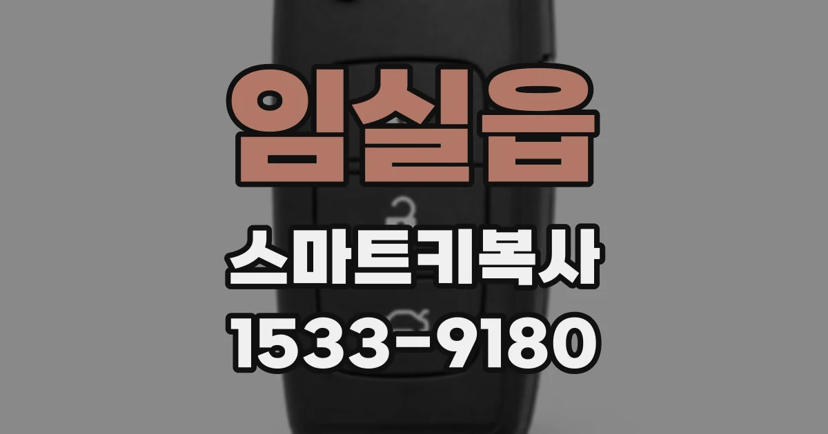 임실읍 스마트키복사