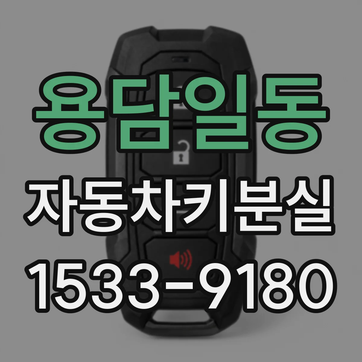 용담일동 자동차키분실