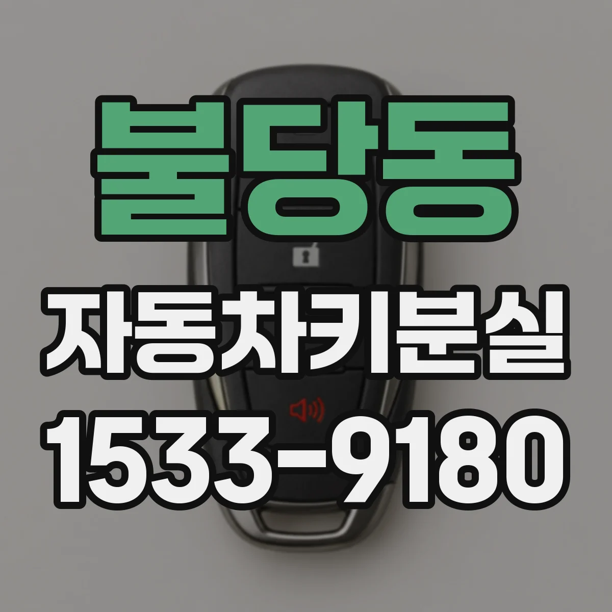 불당동 자동차키분실