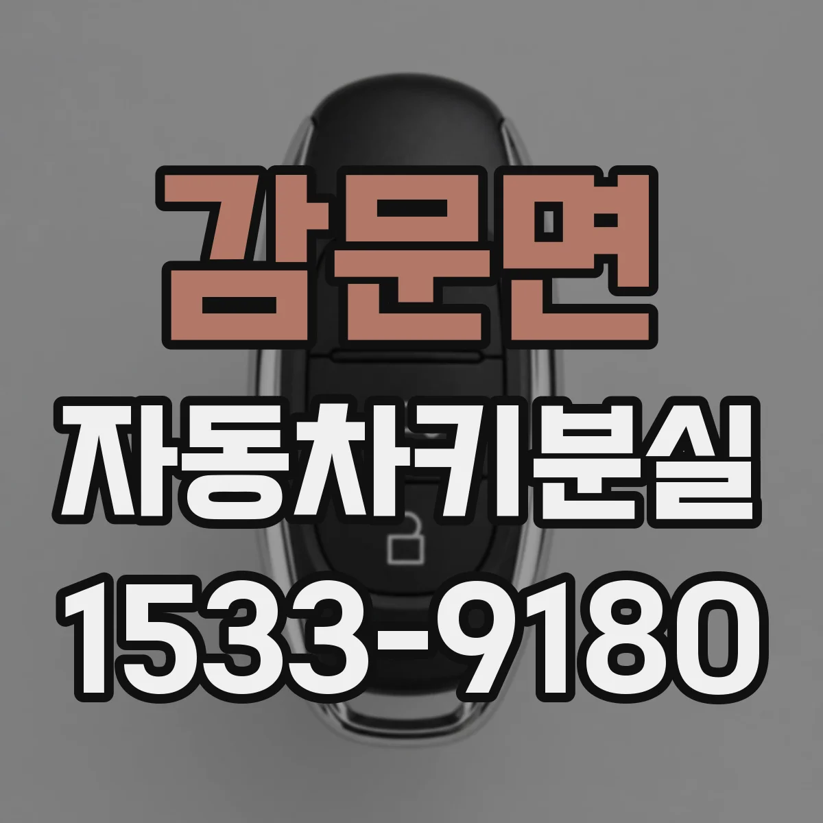 감문면 자동차키분실