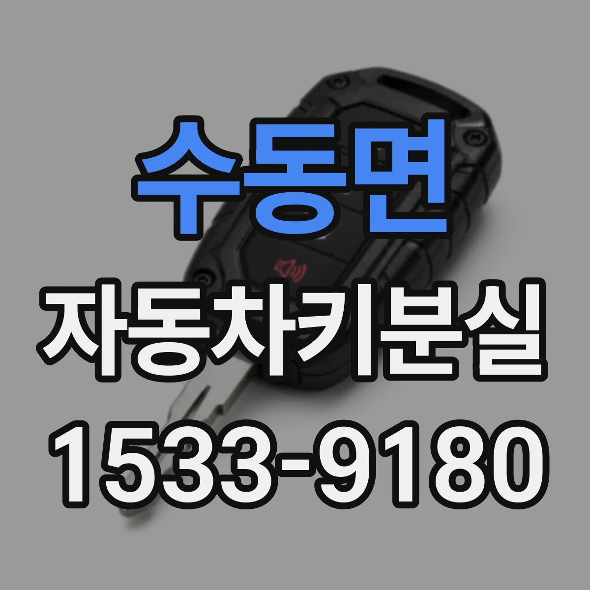 수동면 자동차키분실