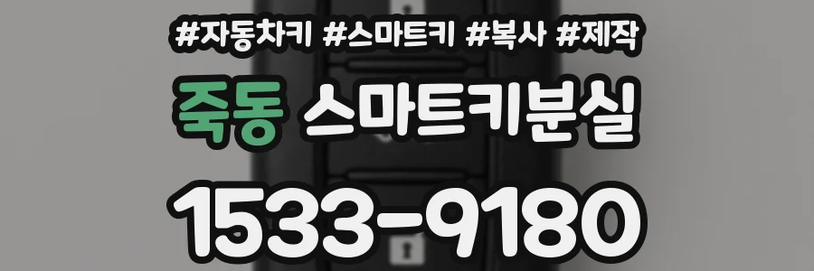 죽동 스마트키분실
