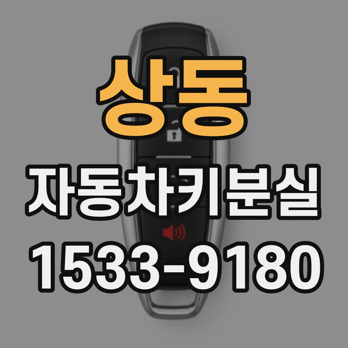 상동 자동차키분실
