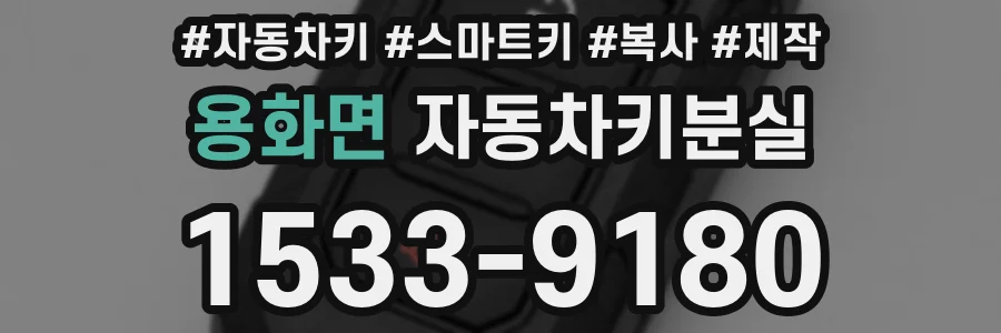 용화면 자동차키분실