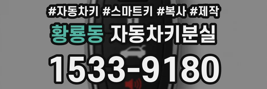 황룡동 자동차키분실