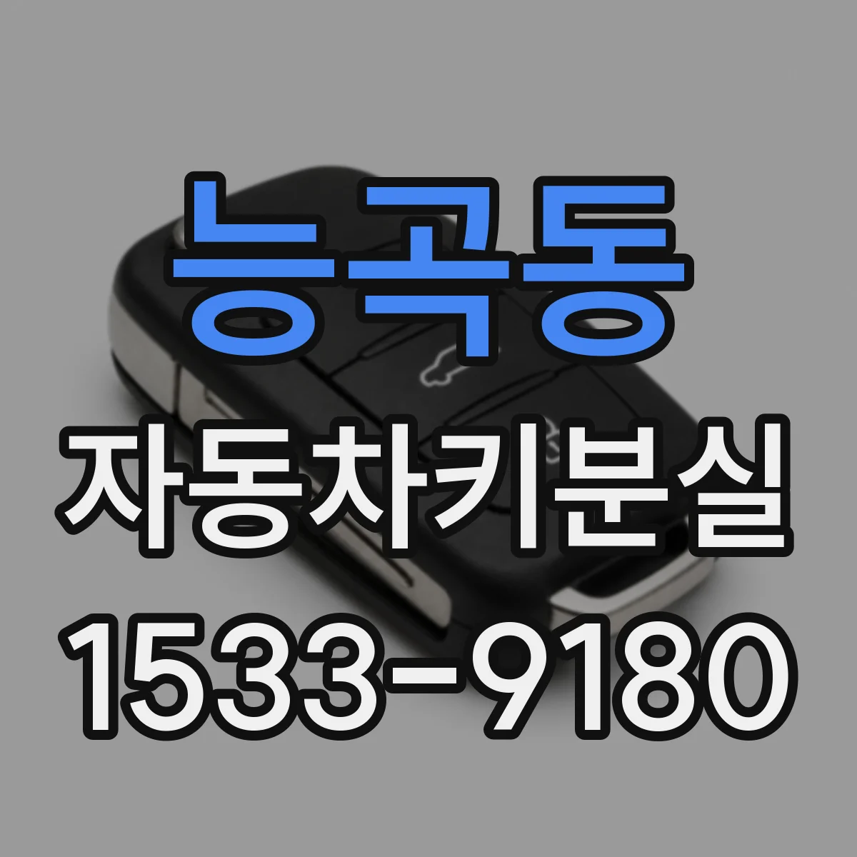 능곡동 자동차키분실