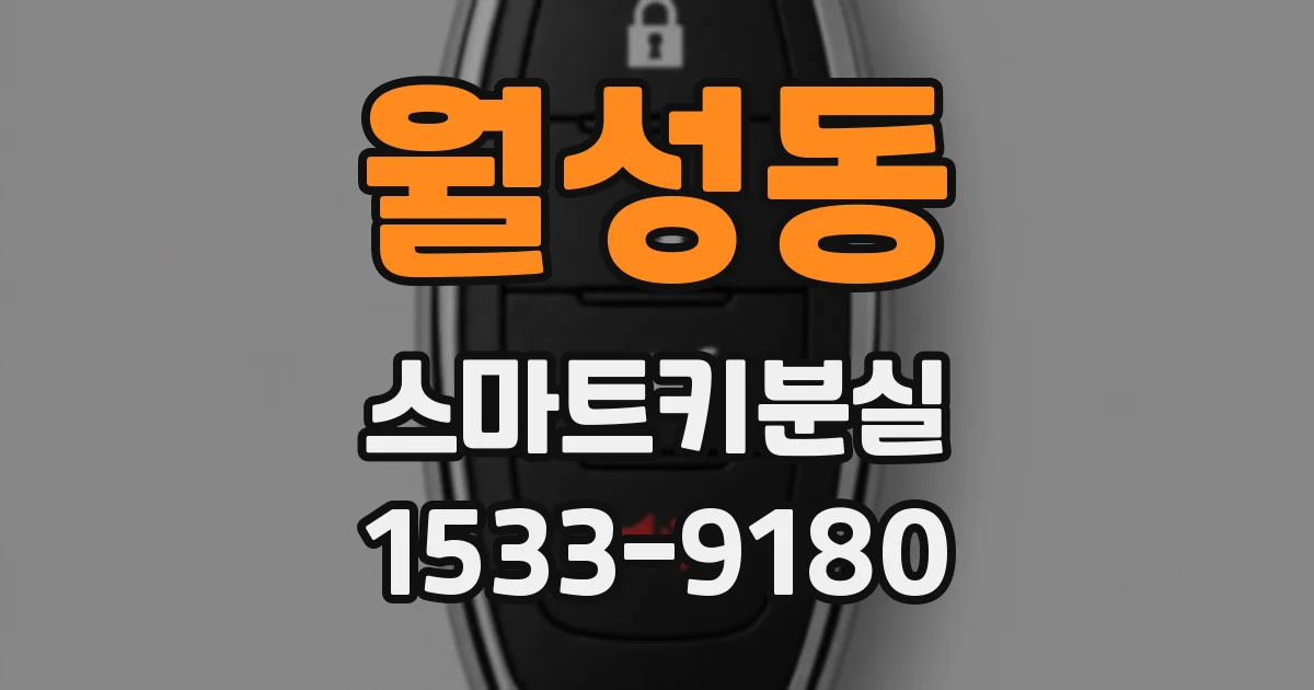 월성동 스마트키분실