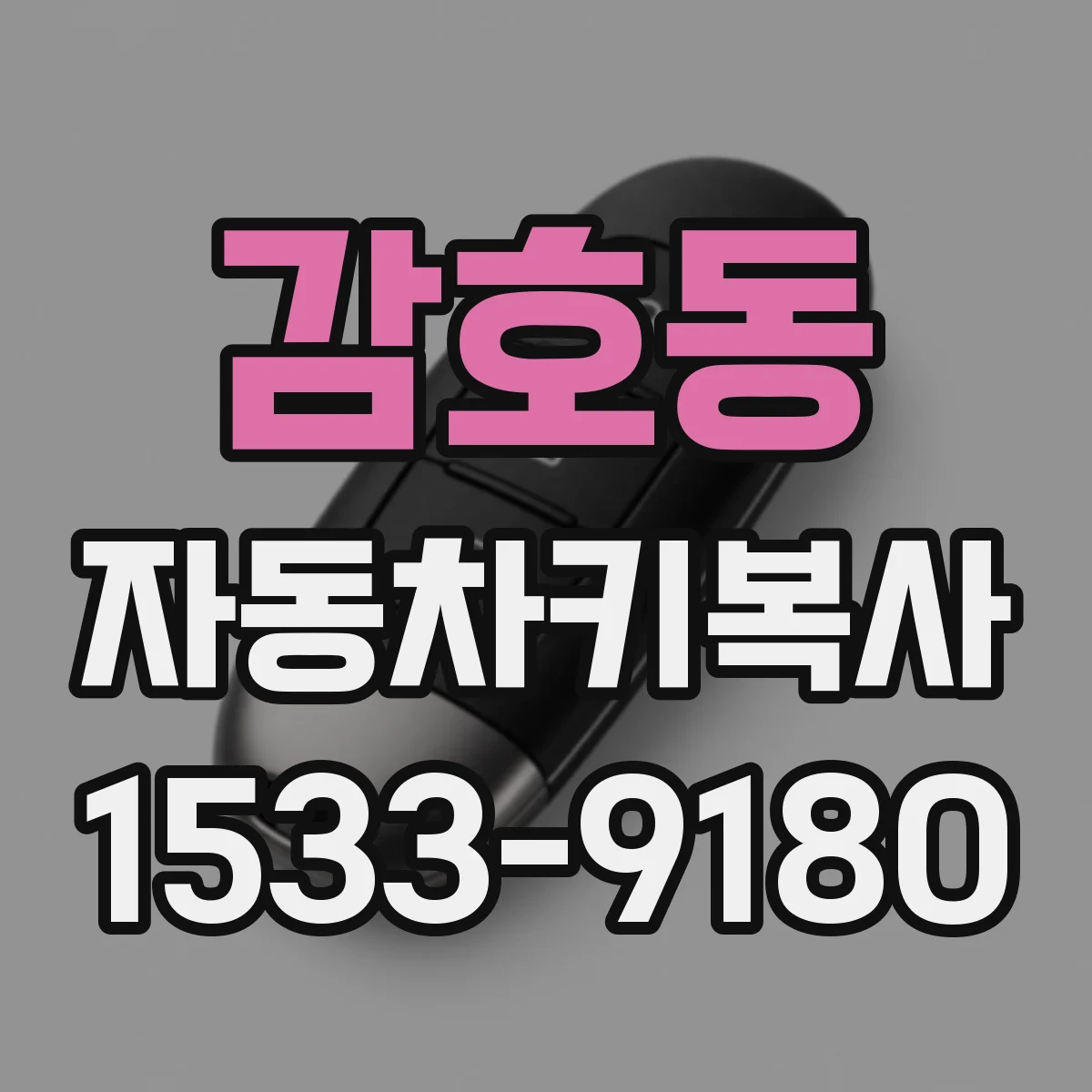 감호동 자동차키복사