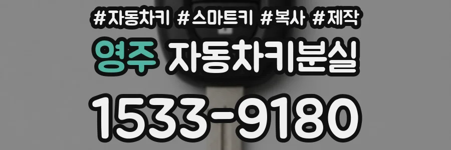 영주 자동차키분실