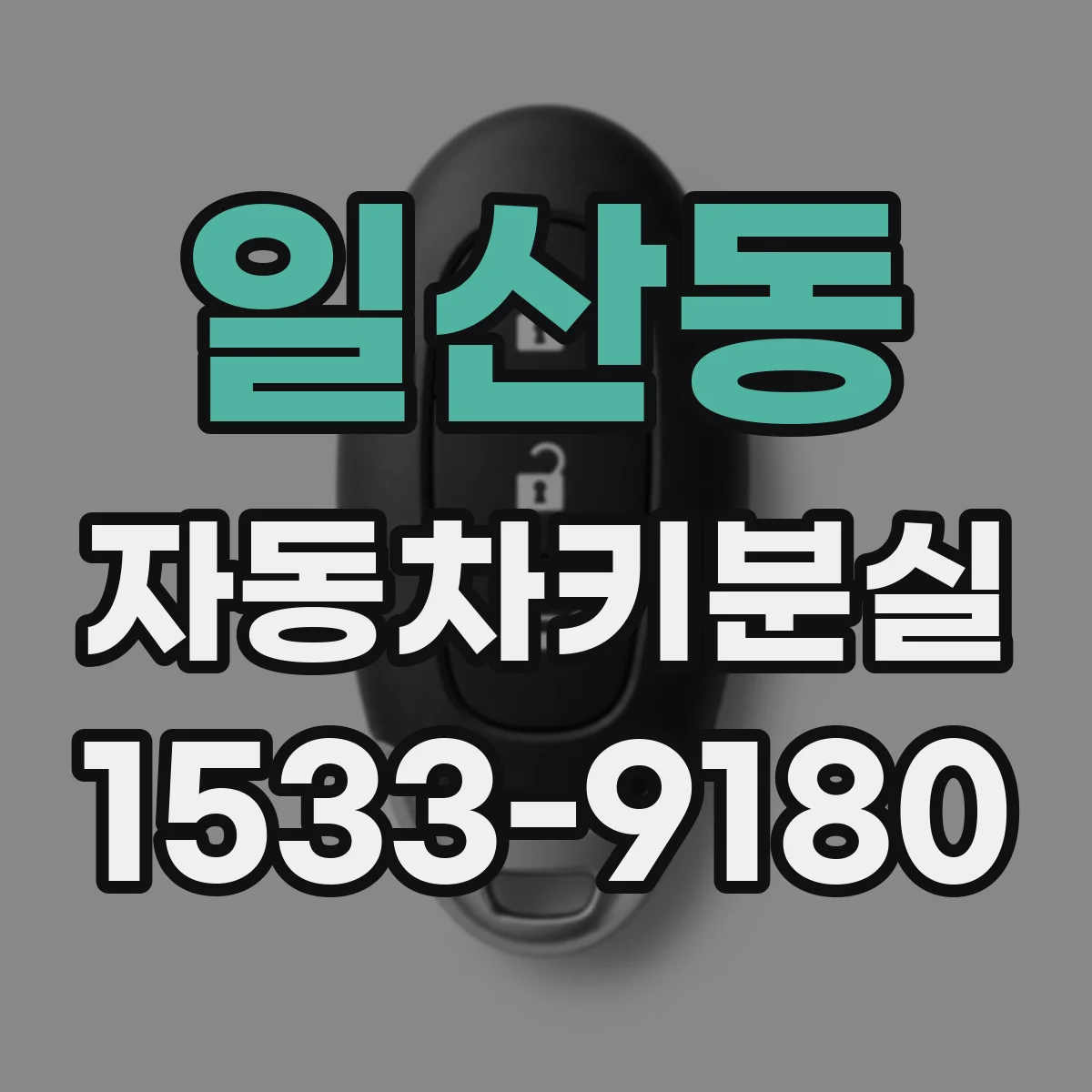 일산동 자동차키분실