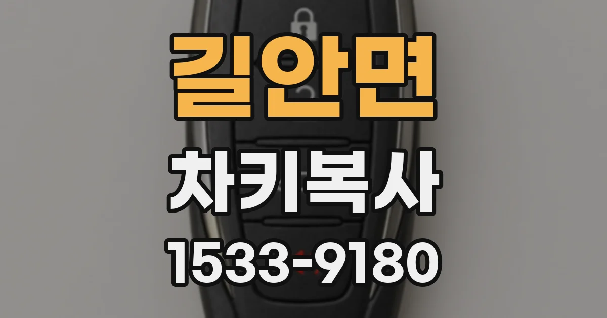 길안면 차키복사
