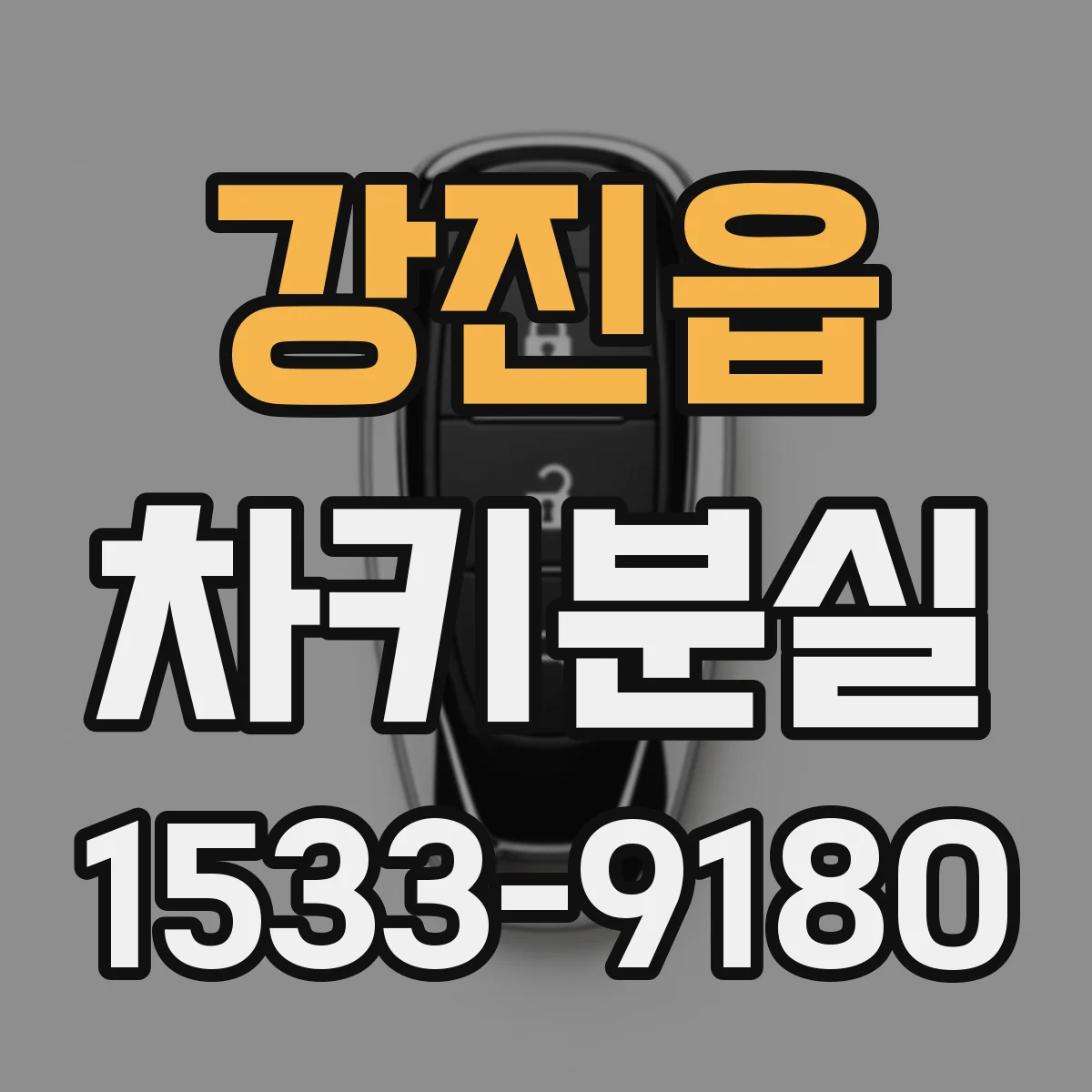 강진읍 차키분실