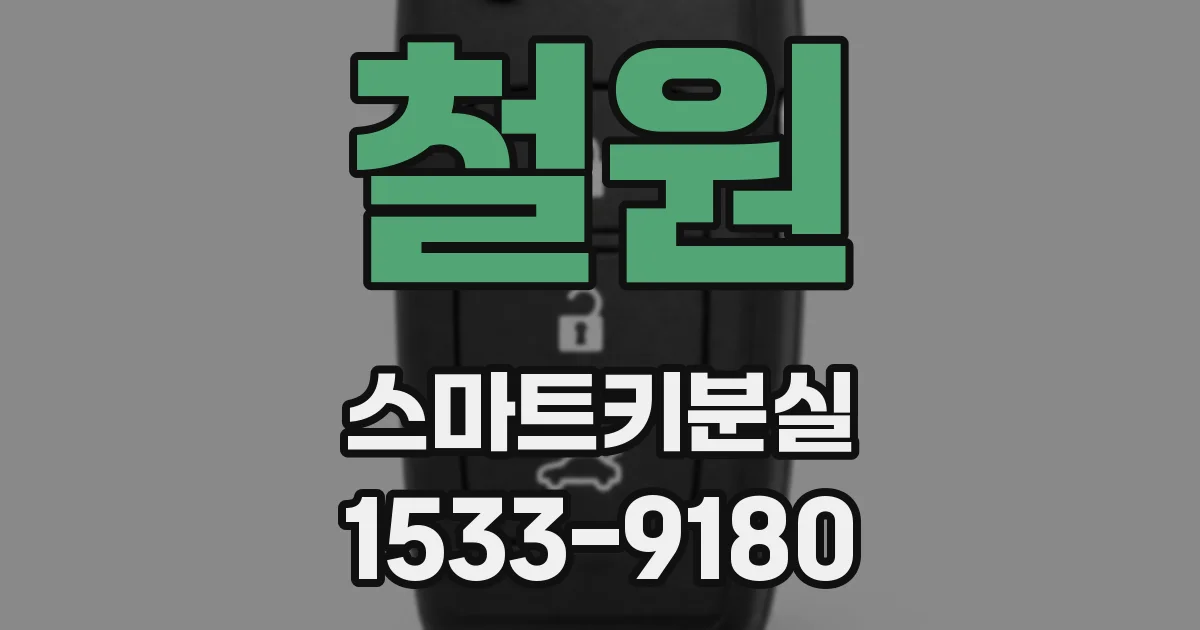 철원 스마트키분실