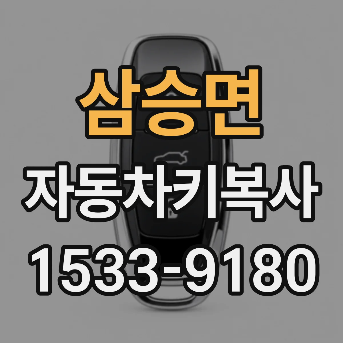 삼승면 자동차키복사