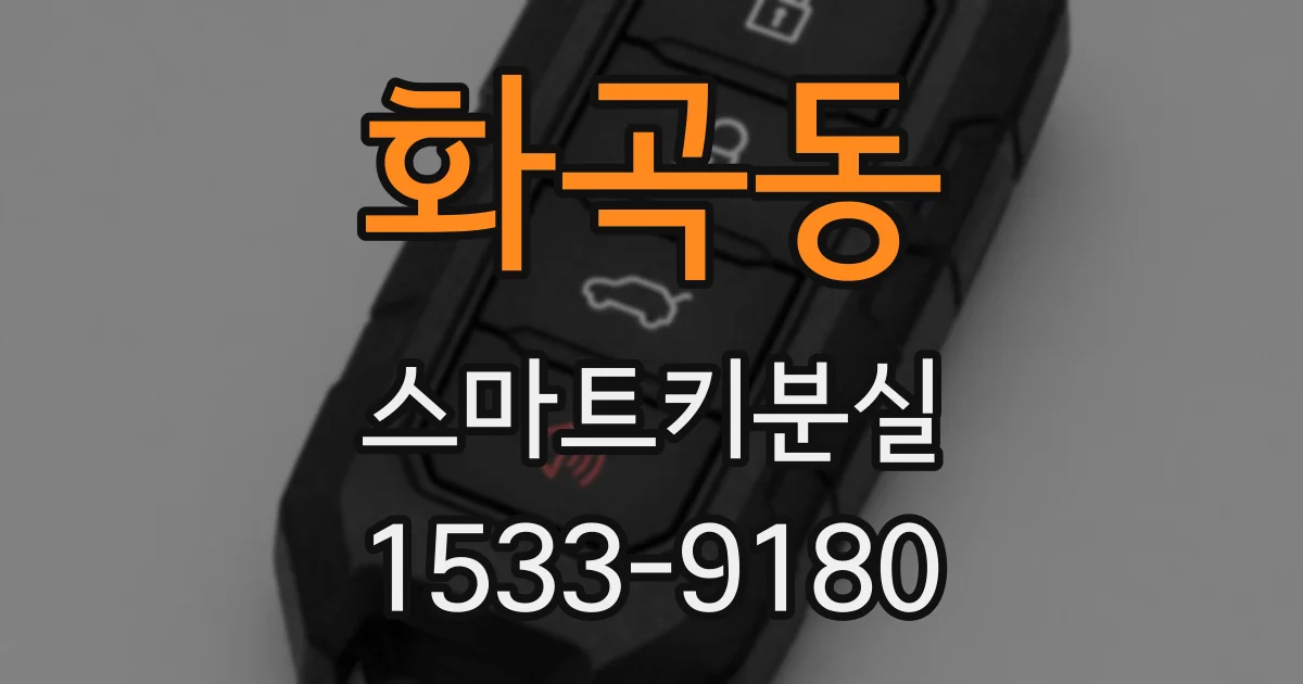 화곡동 스마트키분실