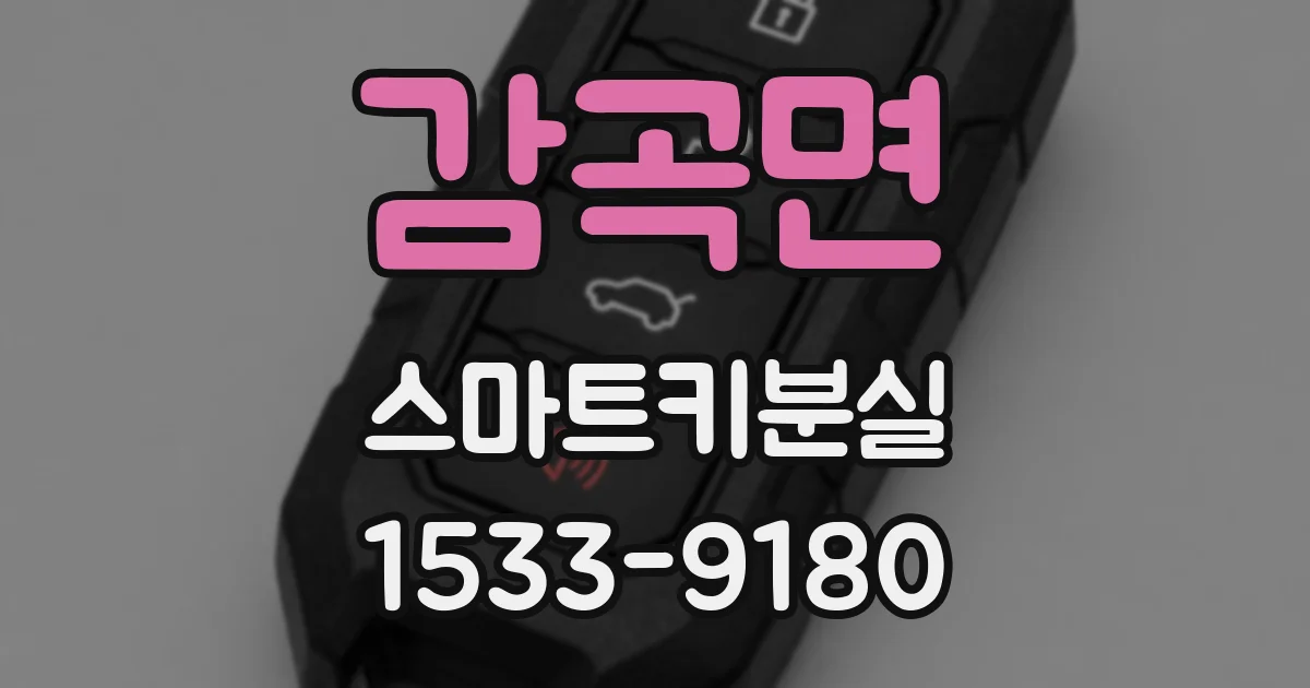 감곡면 스마트키분실