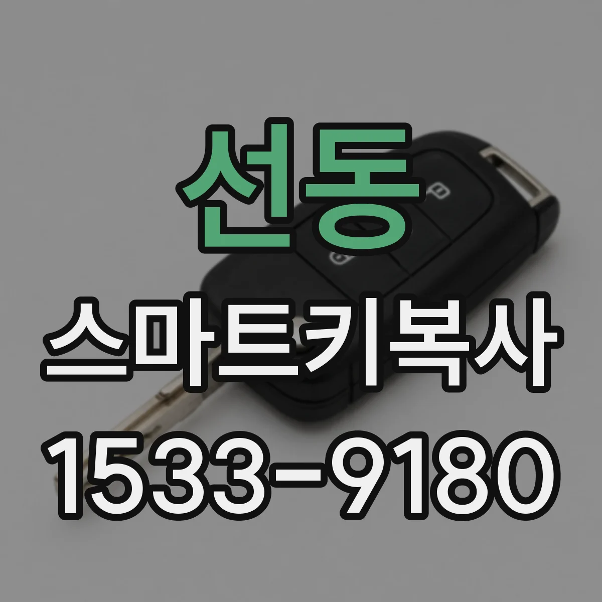 선동 스마트키복사