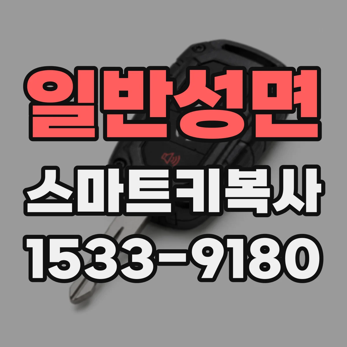 일반성면 스마트키복사