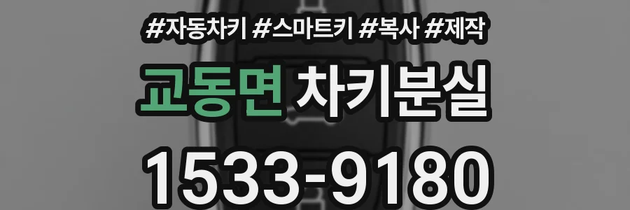 교동면 차키분실