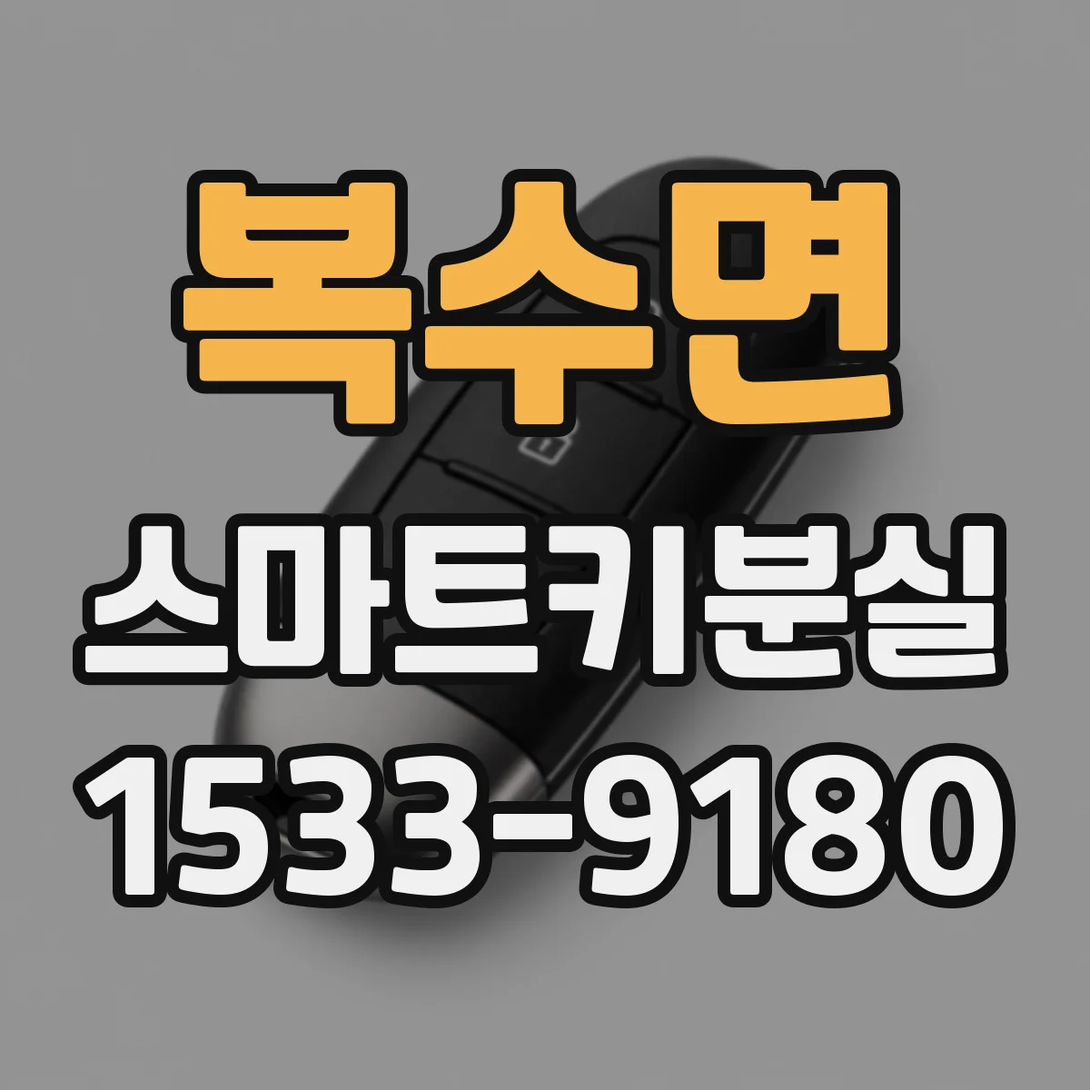 복수면 스마트키분실