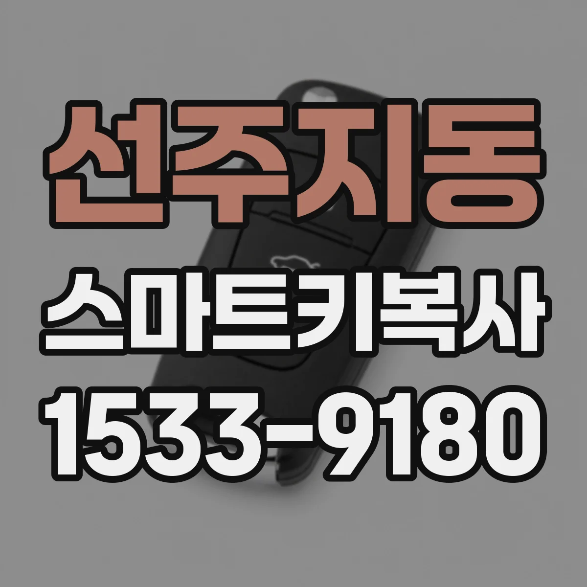 선주지동 스마트키복사