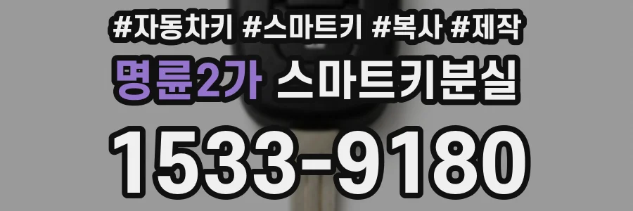 명륜2가 스마트키분실