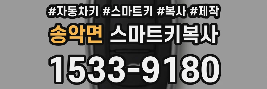 송악면 스마트키복사