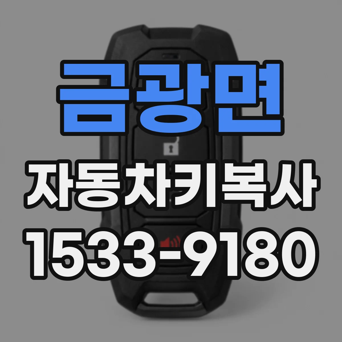 금광면 자동차키복사