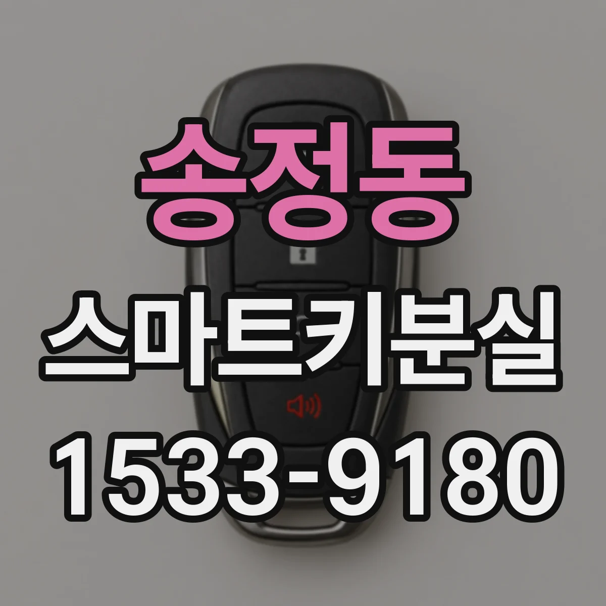 송정동 스마트키분실
