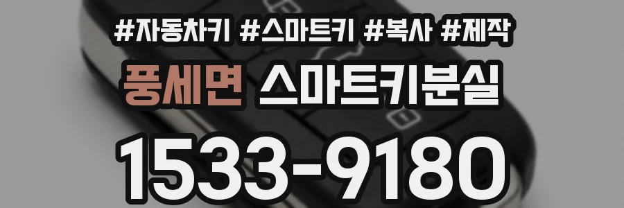 풍세면 스마트키분실