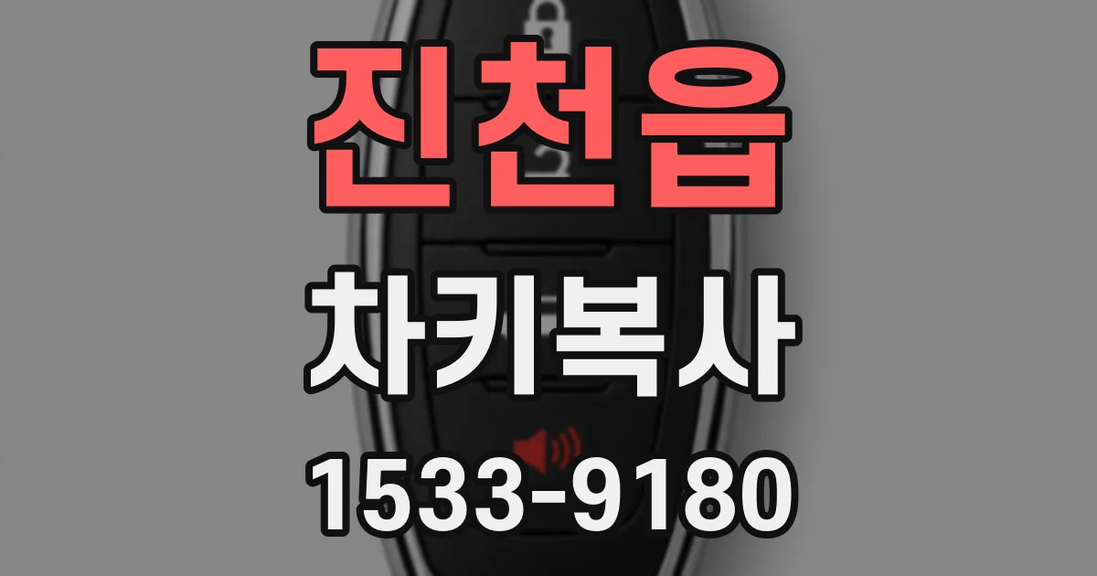 진천읍 차키복사