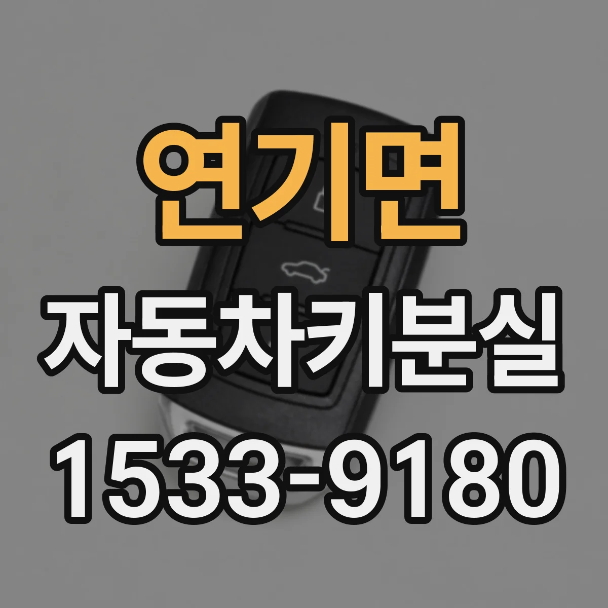 연기면 자동차키분실