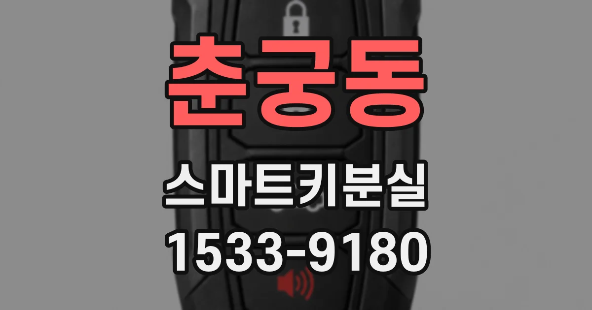 춘궁동 스마트키분실
