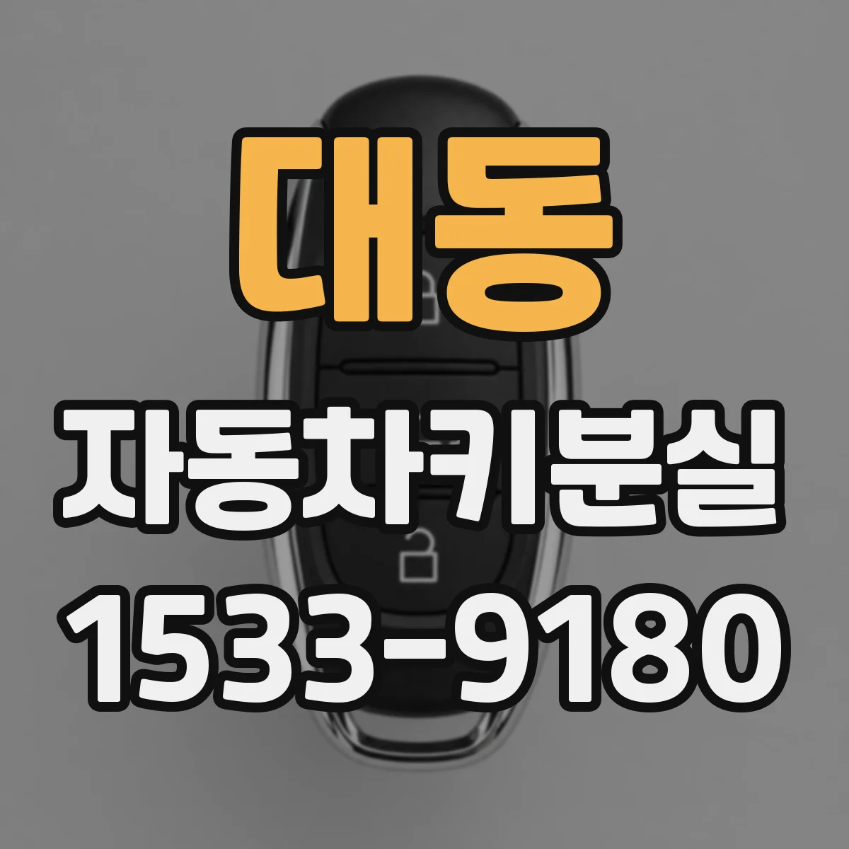 대동 자동차키분실