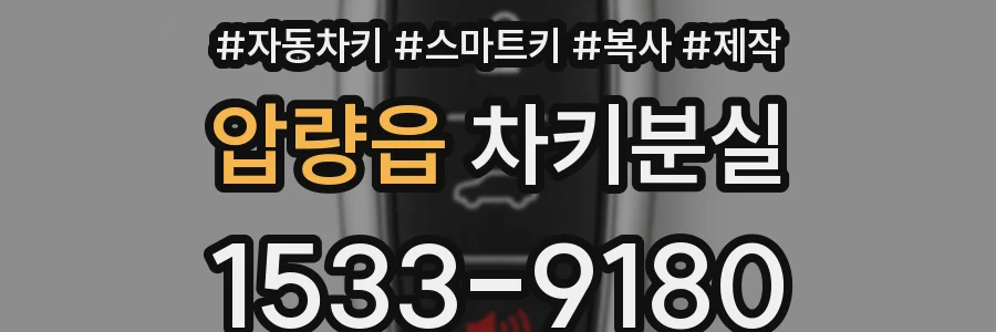 압량읍 차키분실
