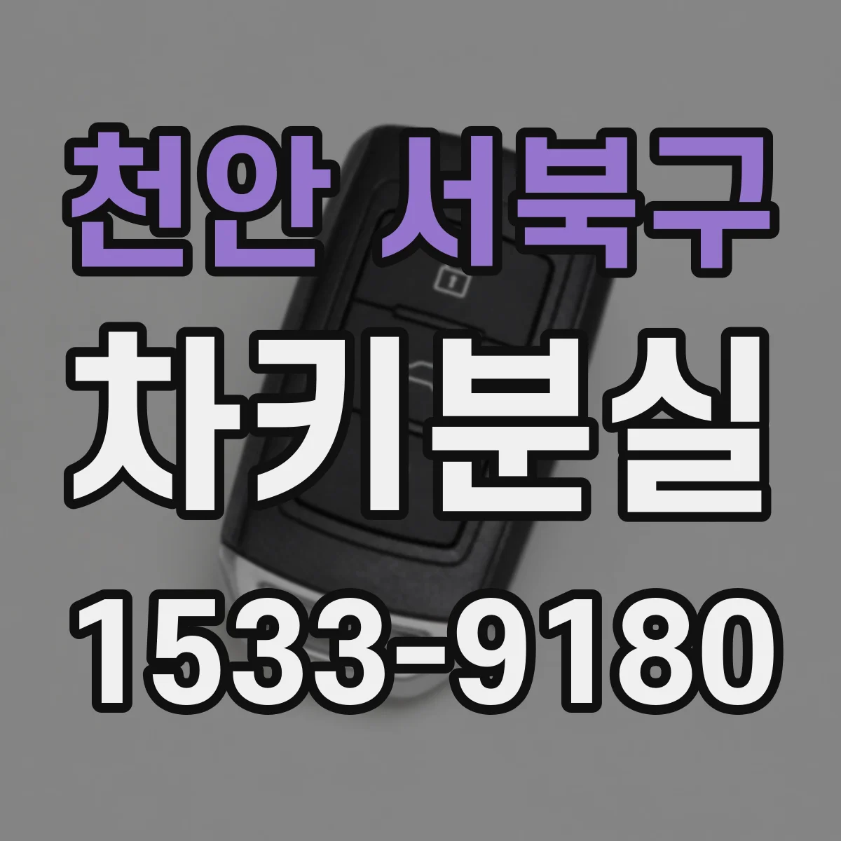 천안 서북구 차키분실