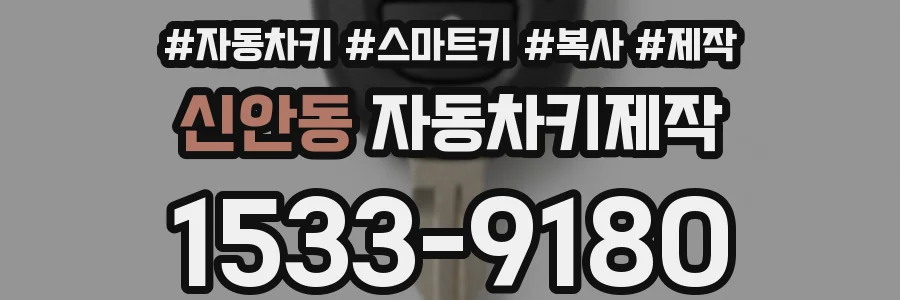 신안동 자동차키제작