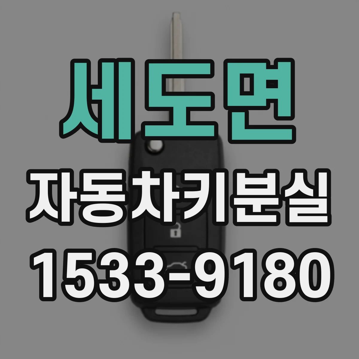 세도면 자동차키분실