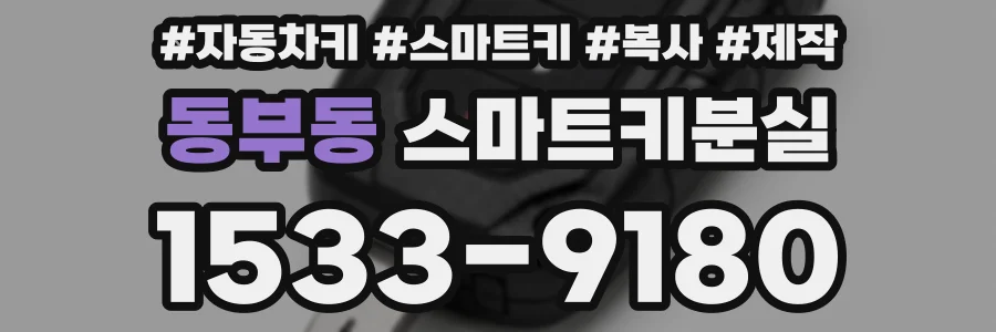 동부동 스마트키분실