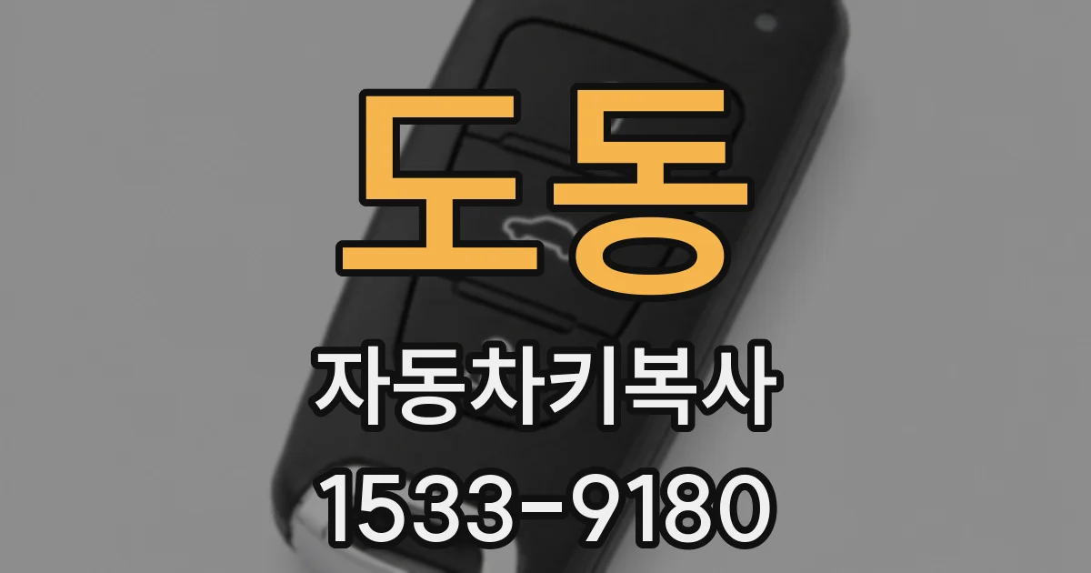 도동 자동차키복사