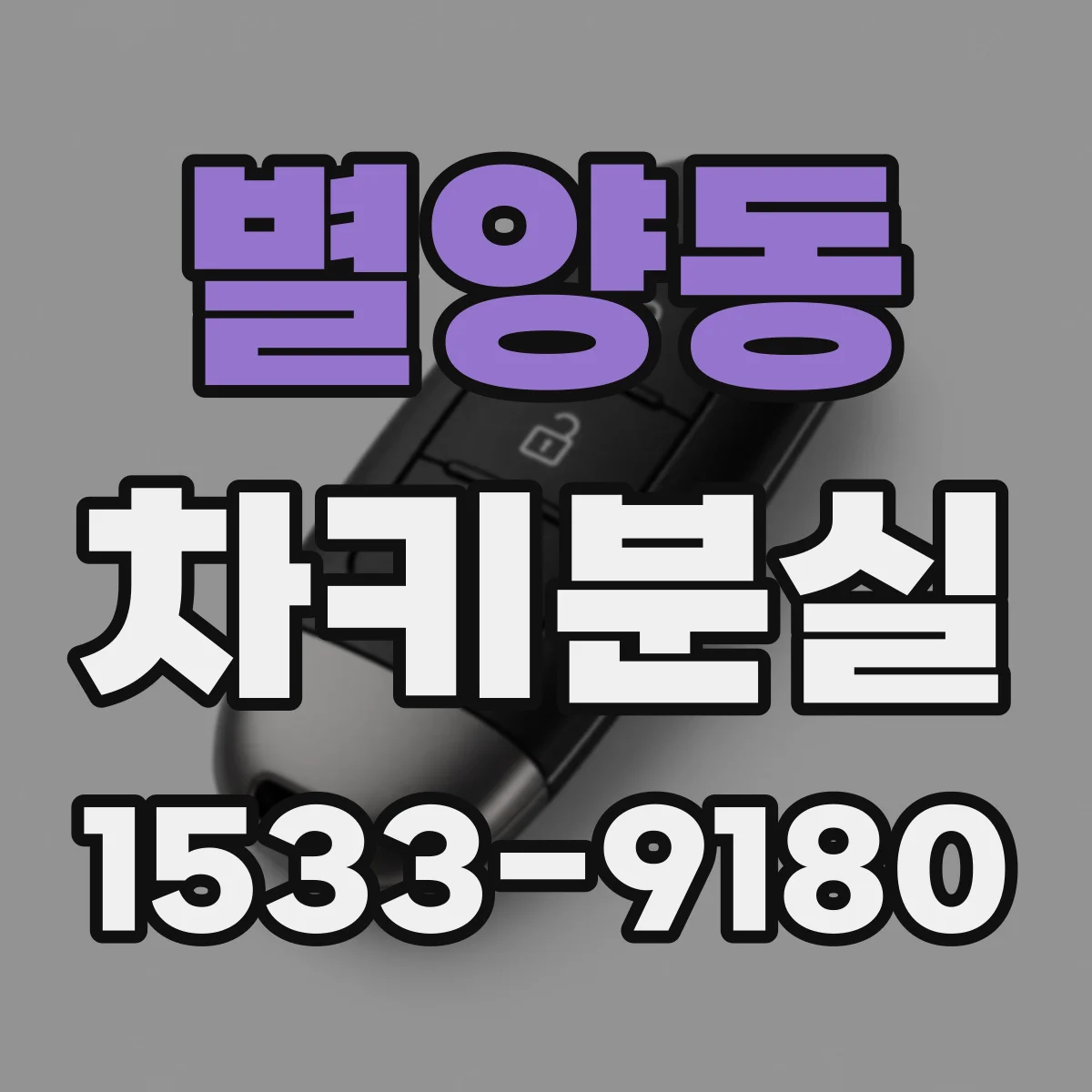 별양동 차키분실