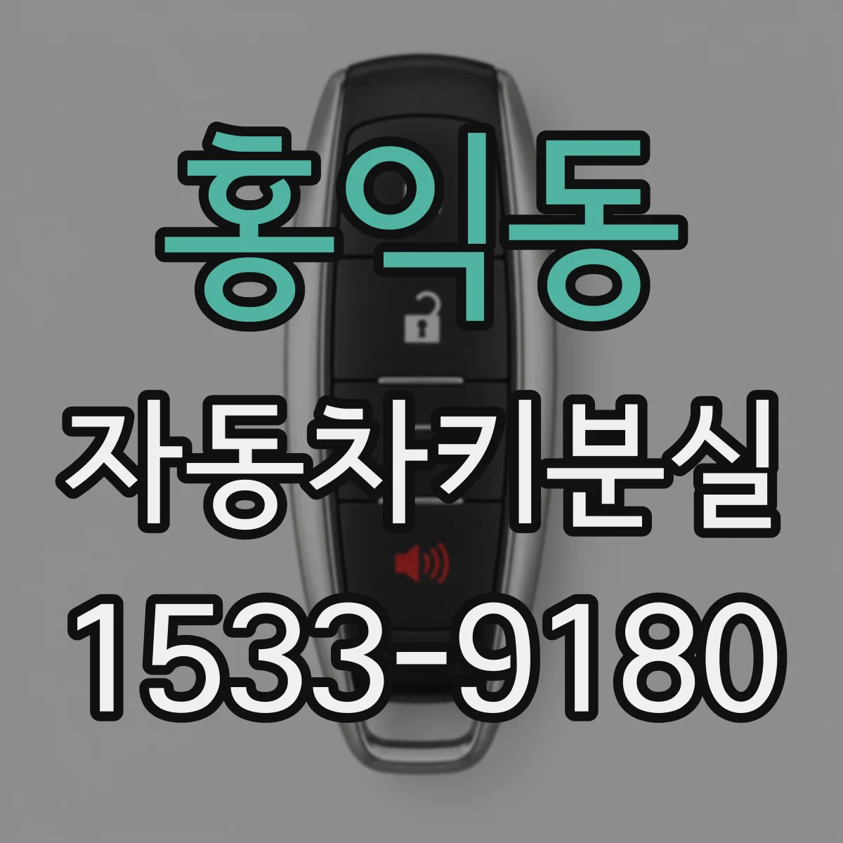 홍익동 자동차키분실